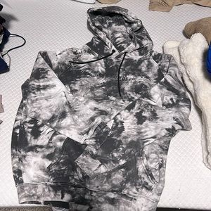 Balance tie-dye oversized hoodie
